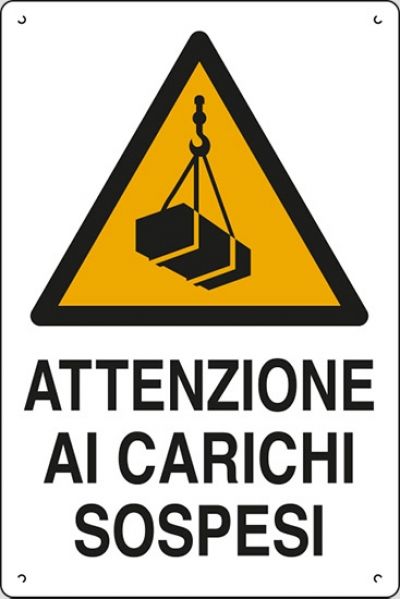 Attenzione ai carichi sospesi