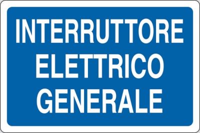 Interruttore elettrico generale