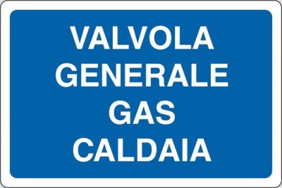 Valvola generale gas caldaia