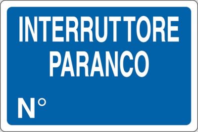 Interruttore paranco n°