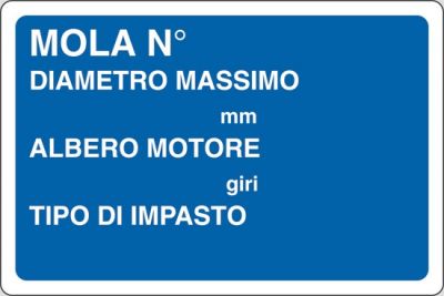 Mola n° diametro massimo mm...