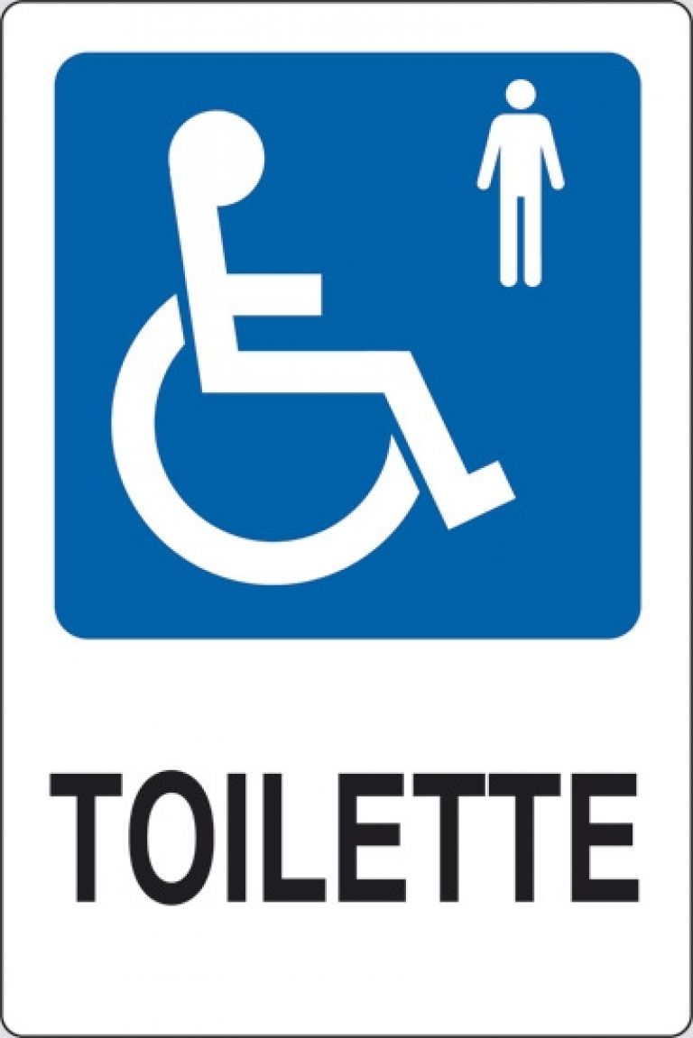 Toilette disabili uomini