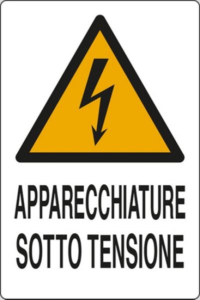 Apparecchiature sotto tensione