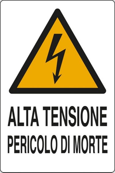 Alta tensione pericolo di morte