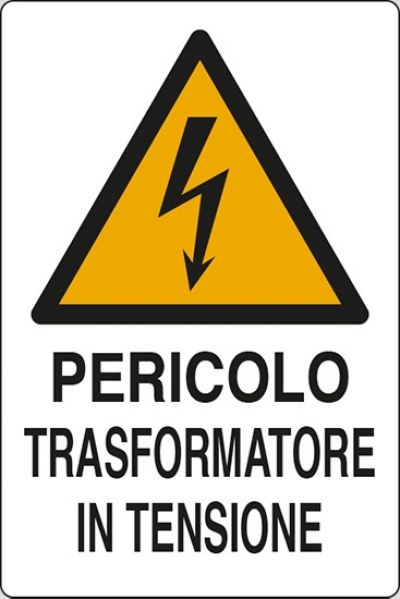 Pericolo trasformatore in tensione