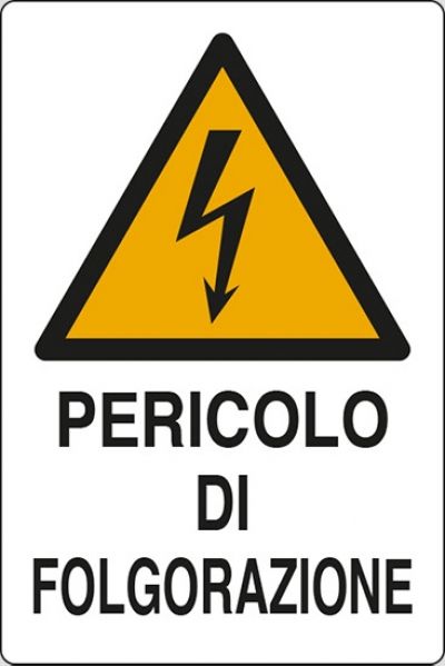 Pericolo di folgorazione