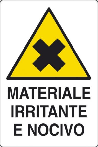 Materiale irritante e nocivo