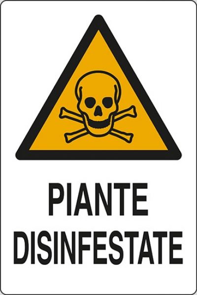 Piante disinfestate