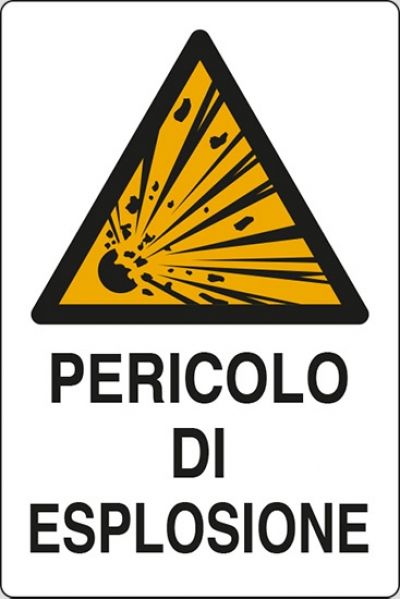 Pericolo di esplosione