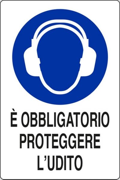 E' obbligatorio proteggere l'udito