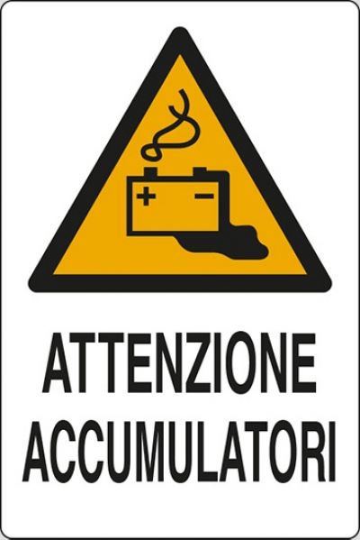 Attenzione accumulatori