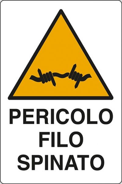 Pericolo filo spinato