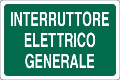 Interruttore elettrico generale