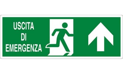 Uscita di emergenza in alto